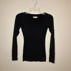 4/$10 - Y2K Aeropostale Long Sleeve Scoop-Neck Top